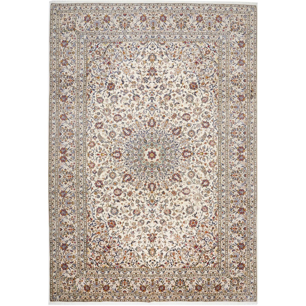 Tappeto Kashan Persia bianco 240x350 Tappeto Kashan Persia bianco 240x350
