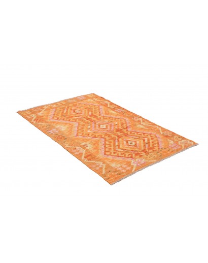 Tappeto Kilim Afghanistan marrone 98x152