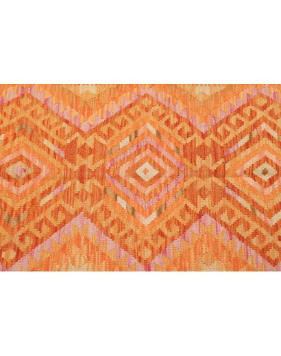 Tappeto Kilim Afghanistan marrone 98x152