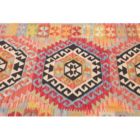 Tappeto Kilim Afghanistan marrone grigio 120x221