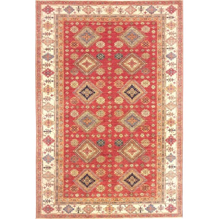 Tappeto Kazak Fine Pakistan arancione 198x298