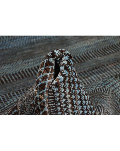Tappeto Royal Gabbeh Pakistan grigio bianco 201x310