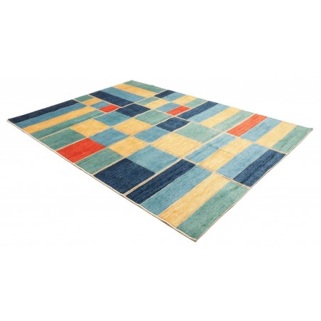 Tappeto Barjesta Pakistan blu grigio 202x280