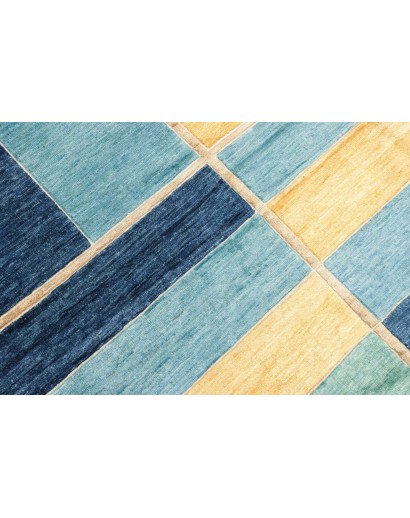 Tappeto Barjesta Pakistan blu grigio 202x280