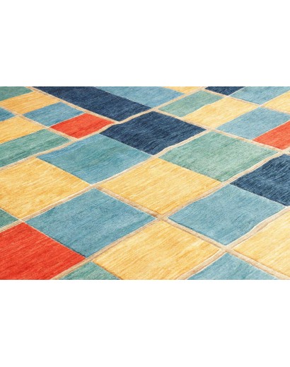 Tappeto Barjesta Pakistan blu grigio 202x280