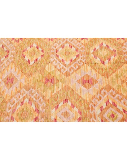 Tappeto Kilim Afghanistan marrone rosso 125x183