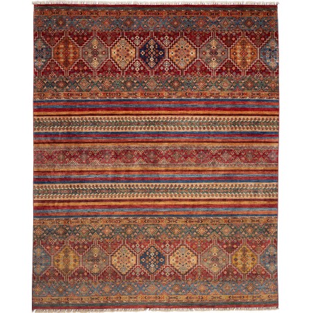 Tappeto Samarkand Pakistan marrone grigio 246x304