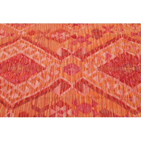 Tappeto Kilim Afghanistan rosso marrone 128x185