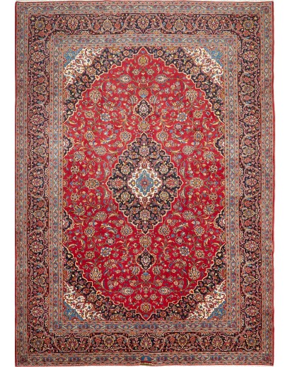 Tappeto Ardakan Persia marrone giallo 252x355