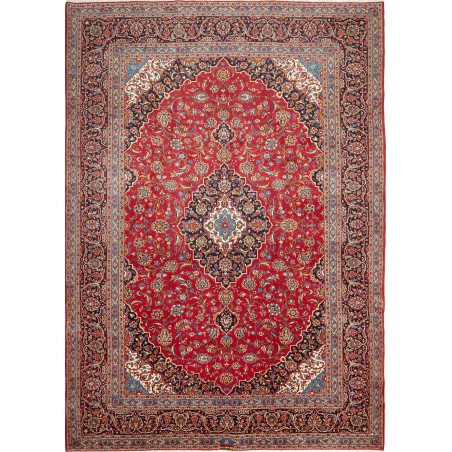 Tappeto Ardakan Persia marrone giallo 252x355