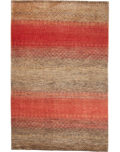 Tappeto Royal Gabbeh Pakistan rosso giallo 200x309
