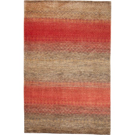 Tappeto Royal Gabbeh Pakistan rosso giallo 200x309