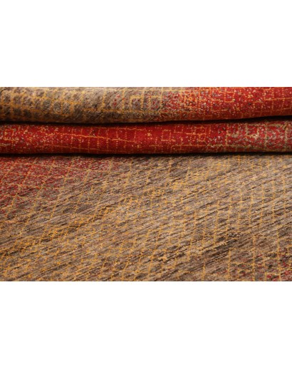 Tappeto Royal Gabbeh Pakistan rosso giallo 200x309