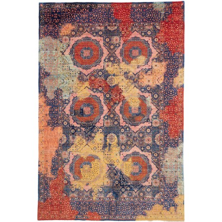 Tappeto Mamlouk Pakistan marrone grigio 200x299