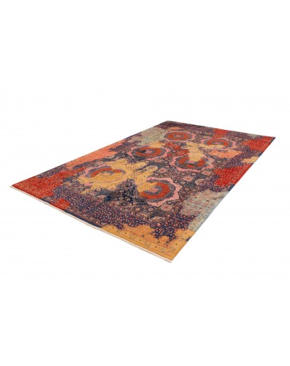 Tappeto Mamlouk Pakistan marrone grigio 200x299