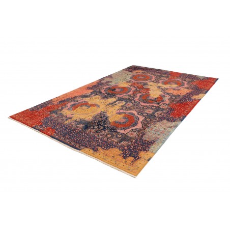 Tappeto Mamlouk Pakistan marrone grigio 200x299