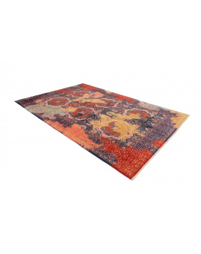 Tappeto Mamlouk Pakistan marrone grigio 200x299
