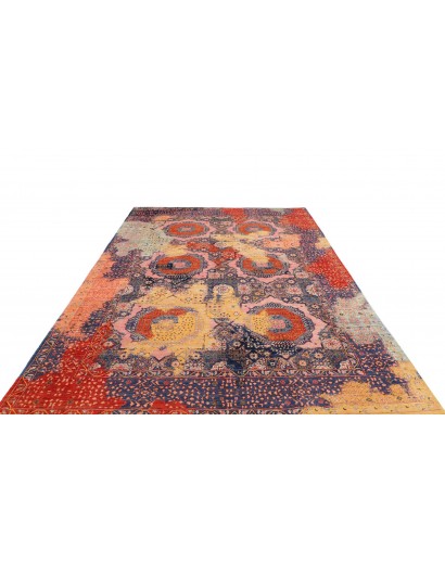 Tappeto Mamlouk Pakistan marrone grigio 200x299
