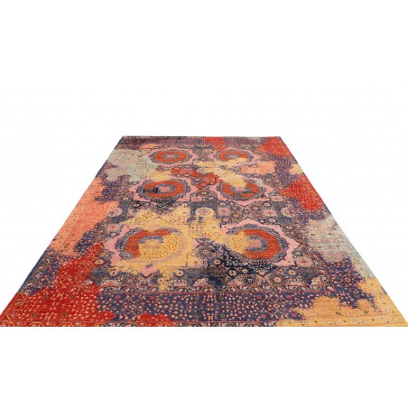 Tappeto Mamlouk Pakistan marrone grigio 200x299