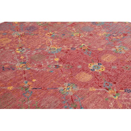 Tappeto Shahi Fine Pakistan rosso giallo 204x296