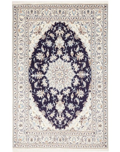 Tappeto Nain Kashmar Persia grigio 168x255