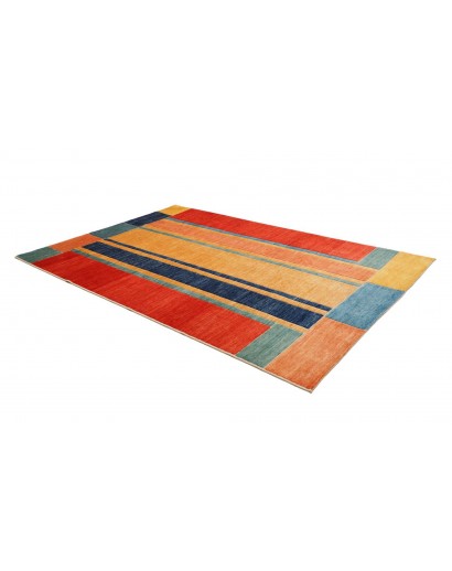 Tappeto Barjesta Pakistan arancione grigio 194x280