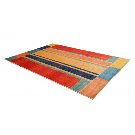 Tappeto Barjesta Pakistan arancione grigio 194x280