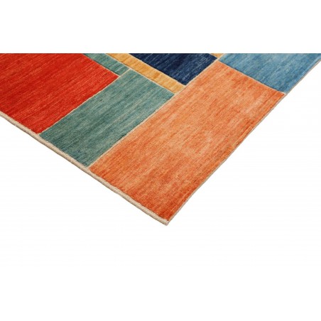 Tappeto Barjesta Pakistan arancione grigio 194x280