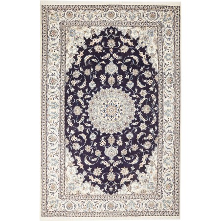Tappeto Nain Kashmar Persia grigio 193x296