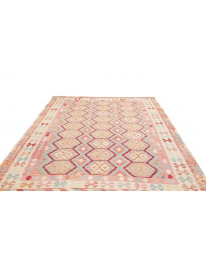 Tappeto Kilim Afghanistan giallo 203x295