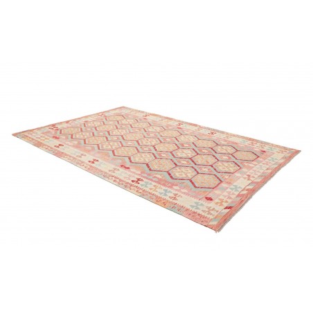 Tappeto Kilim Afghanistan giallo 203x295