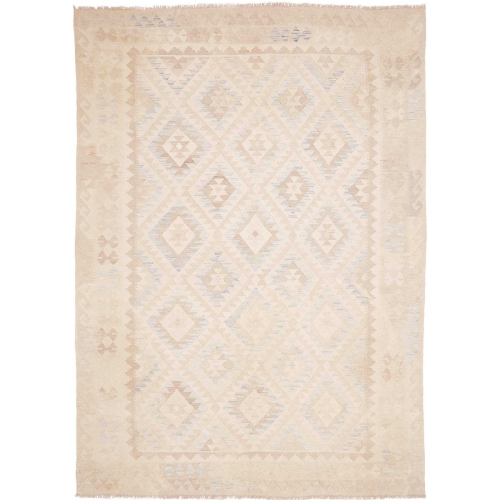 Tappeto Kilim Afghanistan bianco 209x290