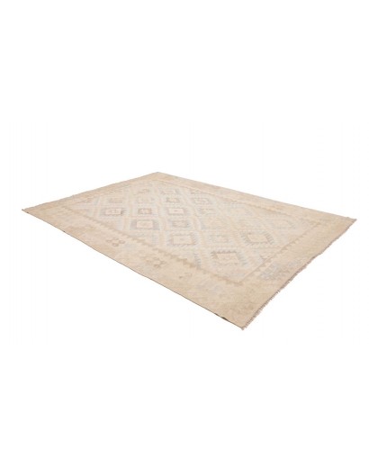 Tappeto Kilim Afghanistan bianco 209x290