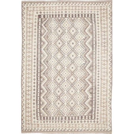 Tappeto Kilim Afghanistan bianco 205x294