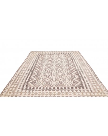 Tappeto Kilim Afghanistan bianco 205x294