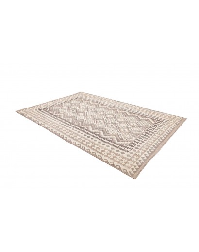 Tappeto Kilim Afghanistan bianco 205x294