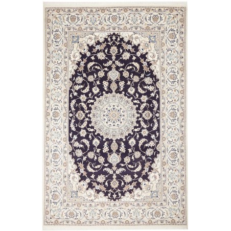 Tappeto Nain Kashmar Persia grigio 196x303
