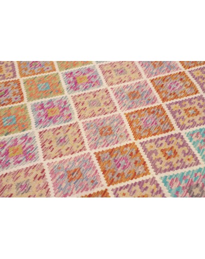 Tappeto Kilim Afghanistan marrone 201x296