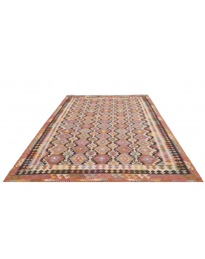 Tappeto Kilim Afghanistan marrone 204x297