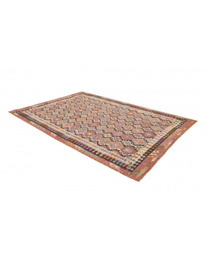Tappeto Kilim Afghanistan marrone 204x297