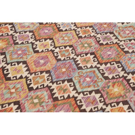 Tappeto Kilim Afghanistan marrone 204x297
