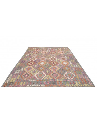 Tappeto Kilim Afghanistan marrone 207x295