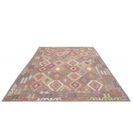 Tappeto Kilim Afghanistan marrone 207x295