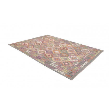 Tappeto Kilim Afghanistan marrone 207x295