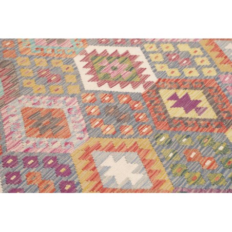 Tappeto Kilim Afghanistan marrone 207x295