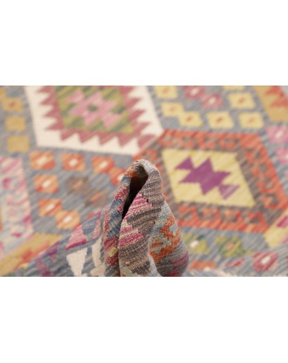 Tappeto Kilim Afghanistan marrone 207x295