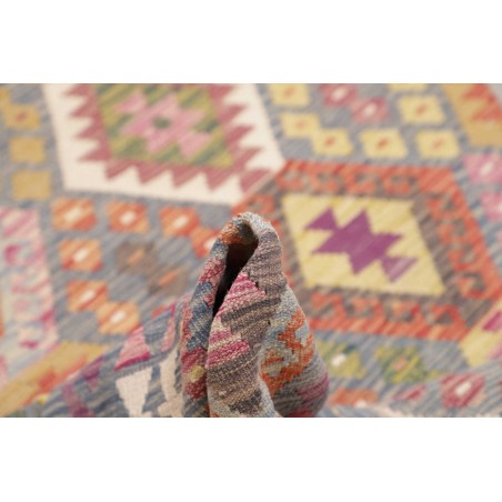 Tappeto Kilim Afghanistan marrone 207x295