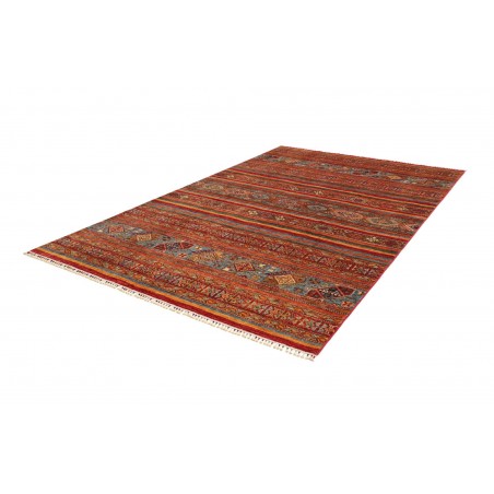 Tappeto Samarkand Pakistan marrone giallo 202x309