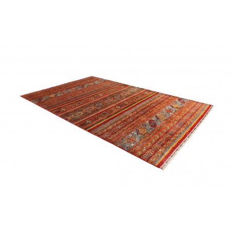 Tappeto Samarkand Pakistan marrone giallo 202x309