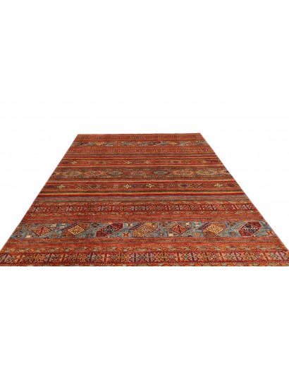 Tappeto Samarkand Pakistan marrone giallo 202x309